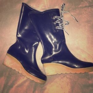 Sperry Wedge Rainboots