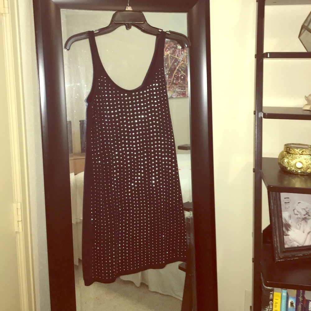 Express Dress with metal studs
