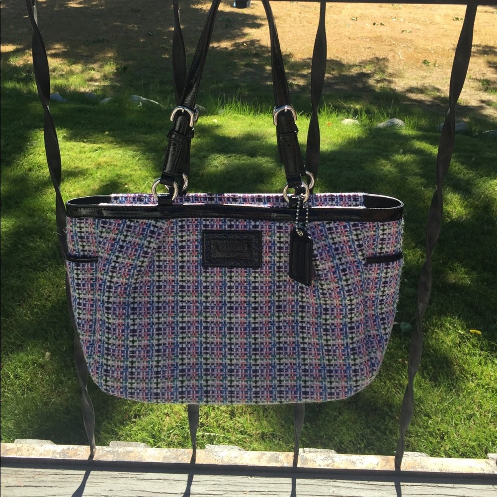 Coach Tweed Wool Satchel🌻 Thanksgiving Price✨