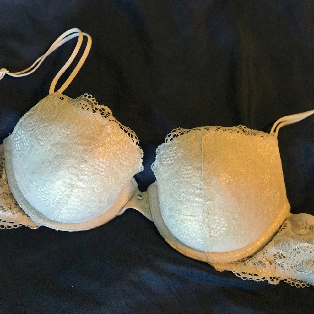 VS Lined Demi Buste Double with shimmer