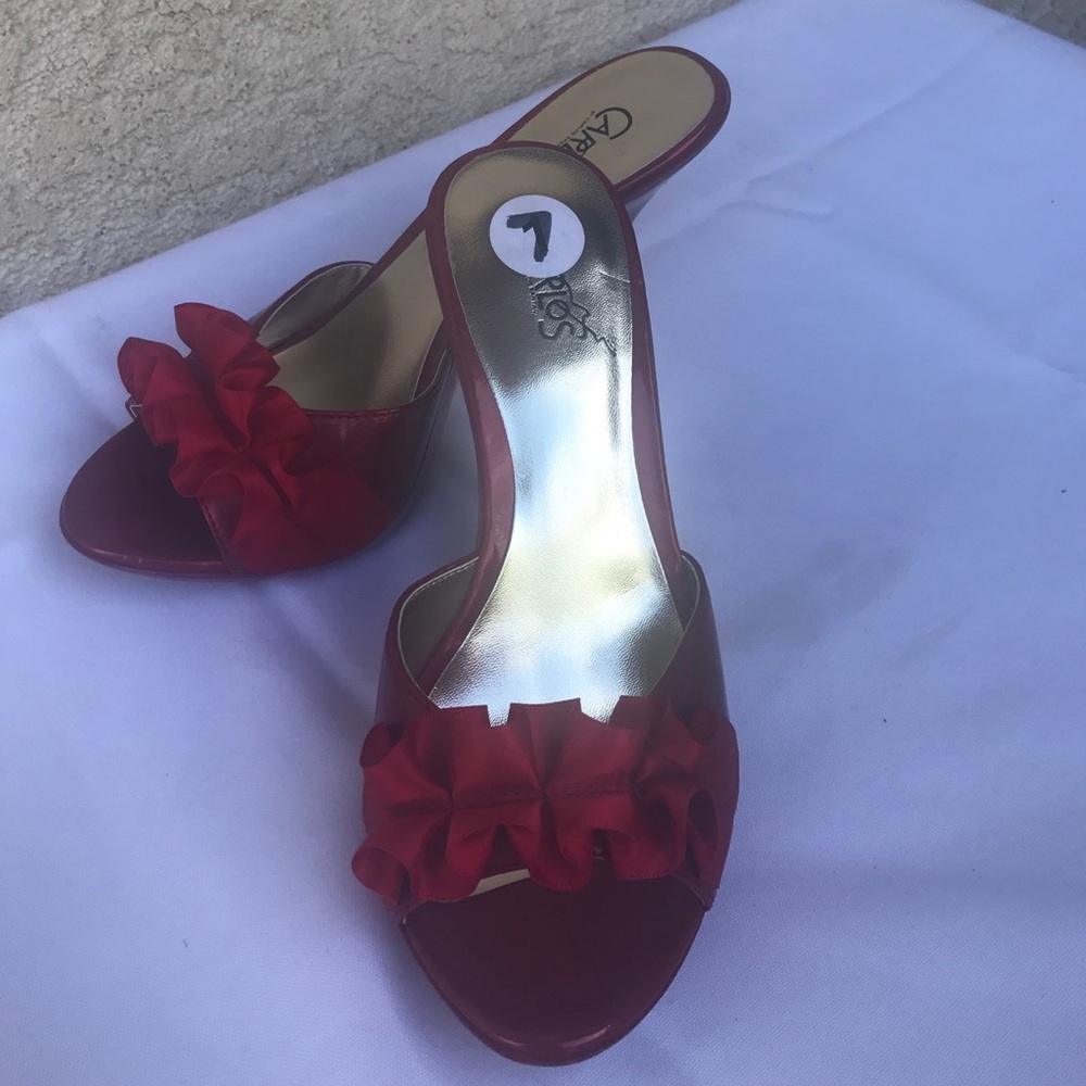 New Red Carlos Santana Heels