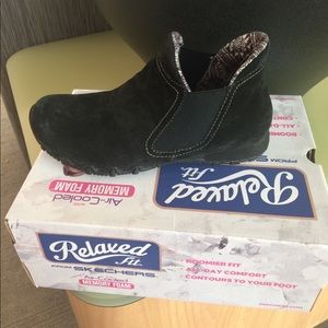 Closed toe short ankle boots