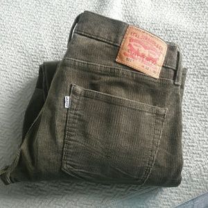Levi' s Olive cords