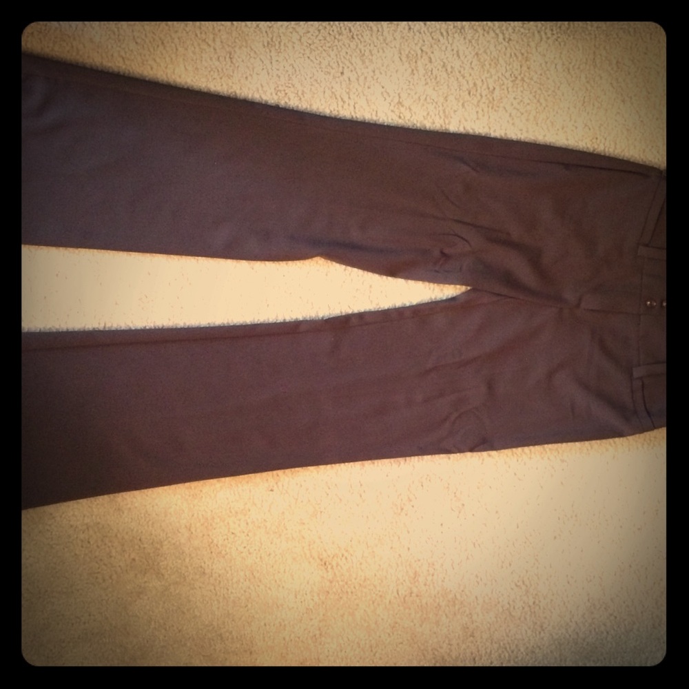 Brown slacks