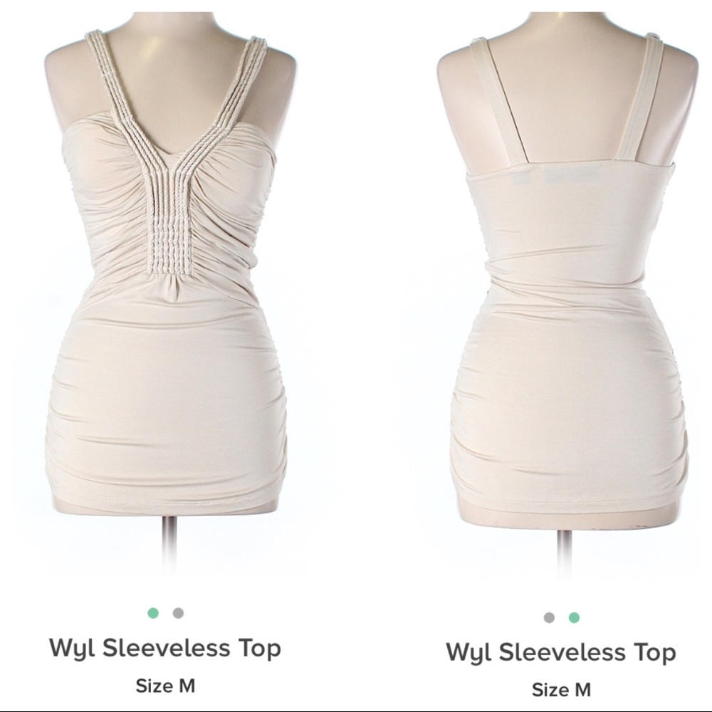 Sexy top, sleeveless,