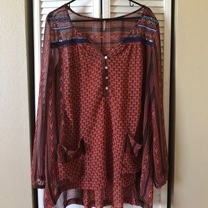 Free People Beaded Tunic
