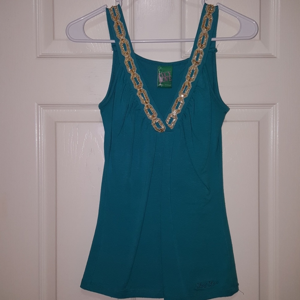 Lucy Love Beaded Tank