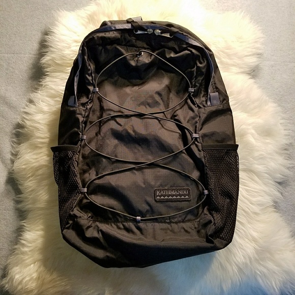 kathmandu black backpack