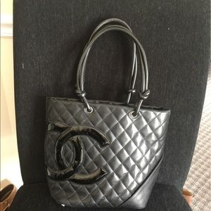 Chanel Black Handbag-Authentic!
