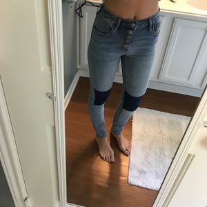 Pac sun high rise skinny jeans