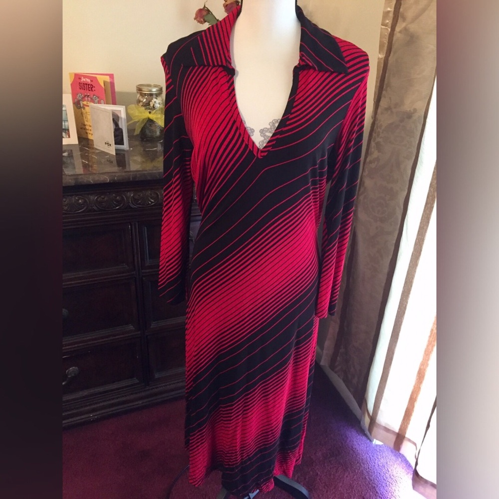 Bebe striped dress