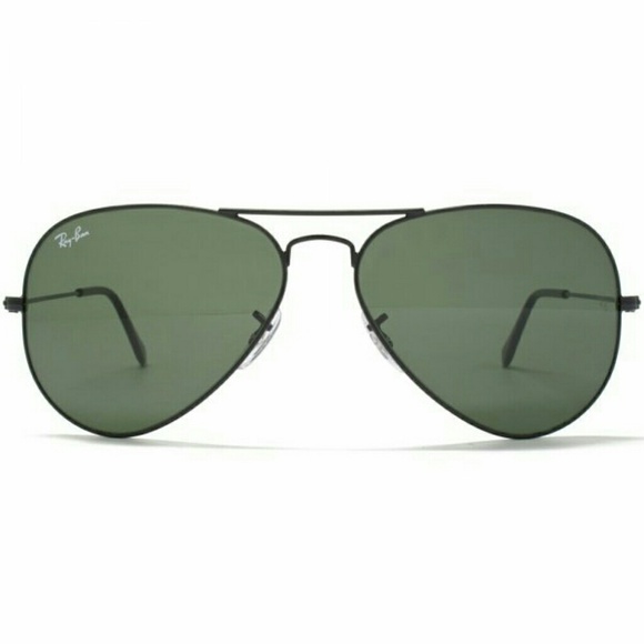 Ray-Ban Accessories - Ray-Ban Aviator Sunglasses Black With G-15 Lenses