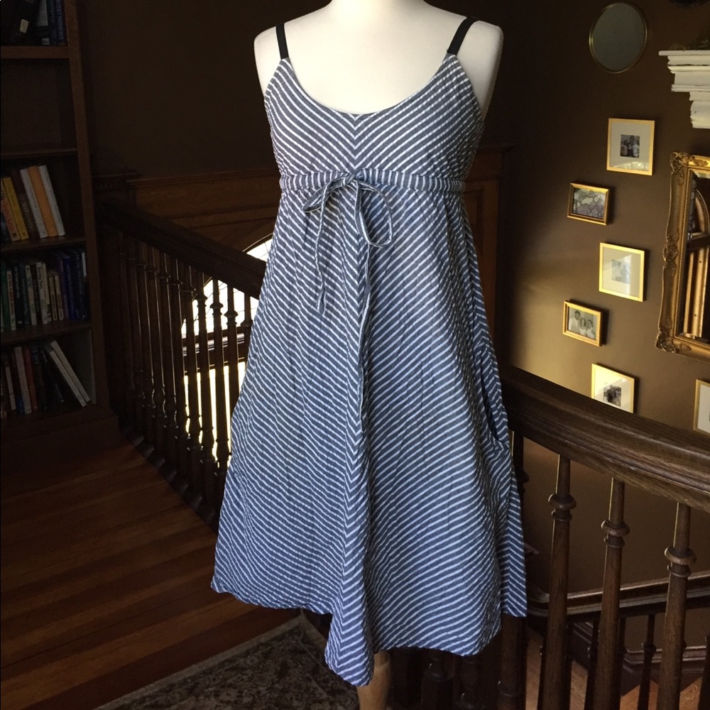 Split summer dress