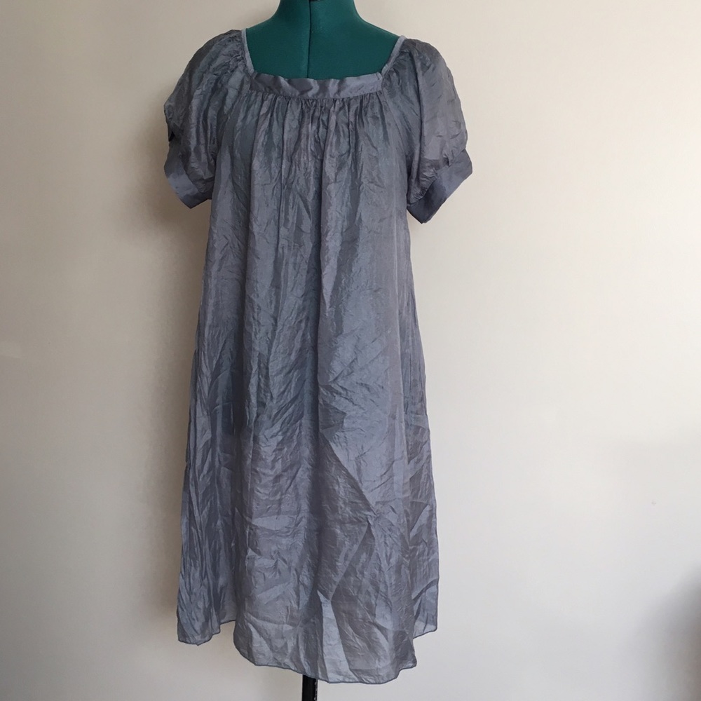 Silk polo garage brand dress