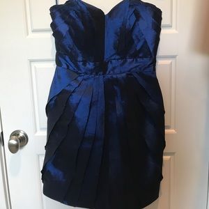 Royal blue cocktail or formal dress