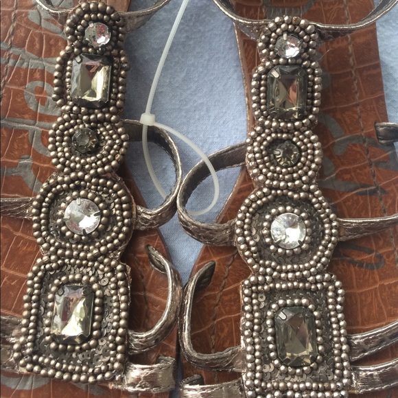 FINAL PRICE‼️SAM EDELMAN "Daley" Bejeweled Sandals - Picture 8 of 8