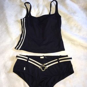 Ralph Lauren Navy tankini
