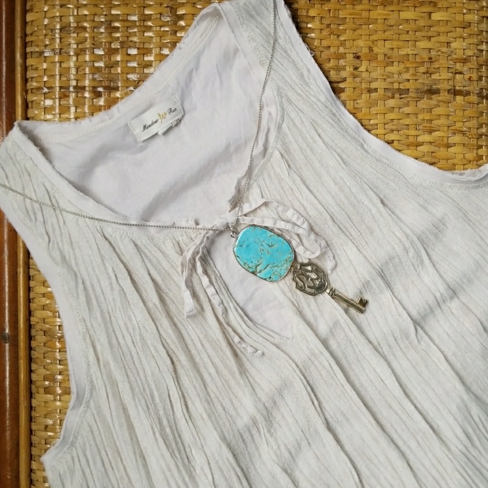 Pleated Tunic by Meadow Rue