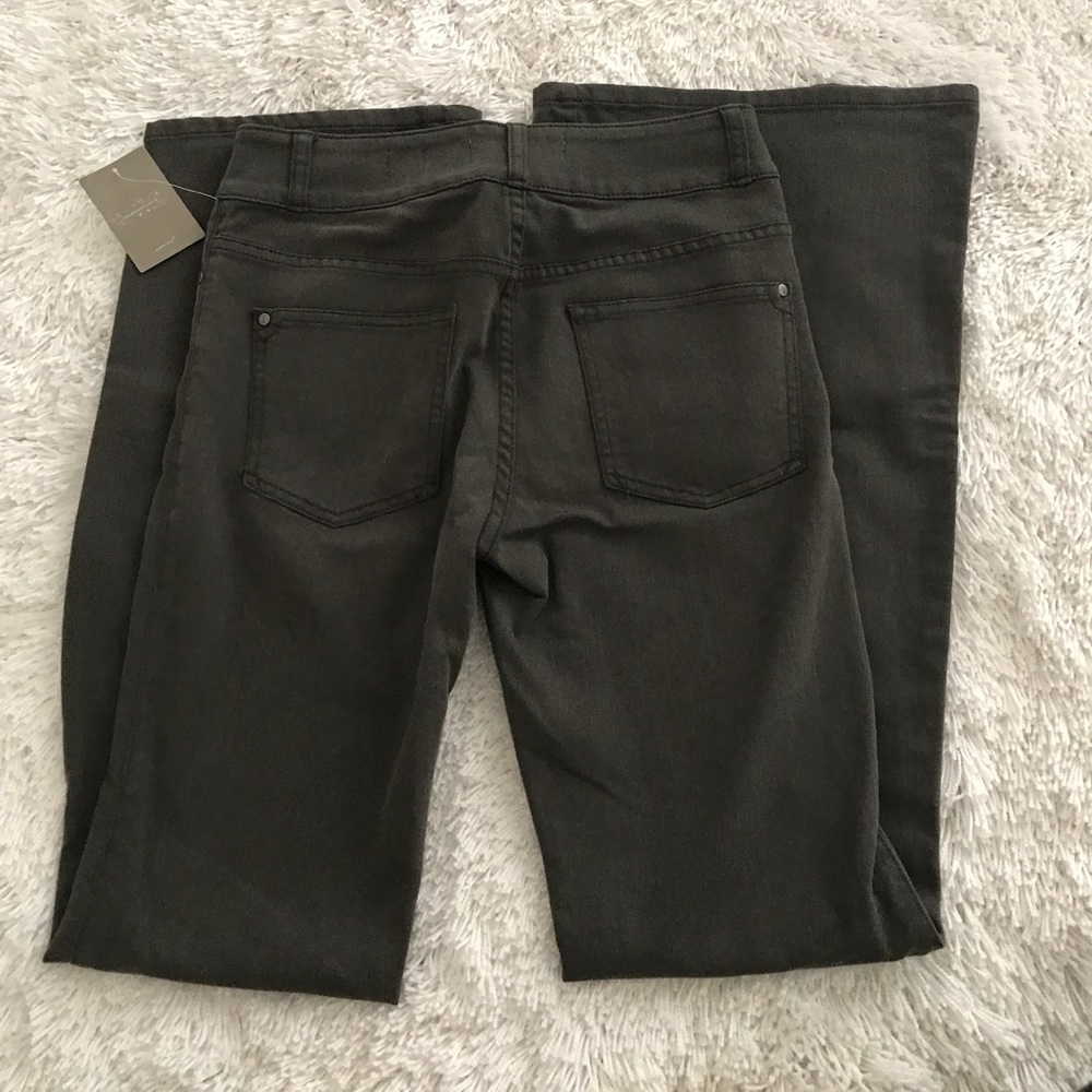 Denim flairs charcoal grey new with tags anthro