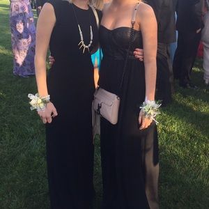 Alice and Olivia black formal dress