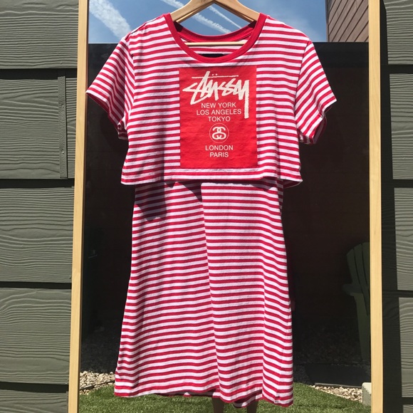 stussy tshirt dress