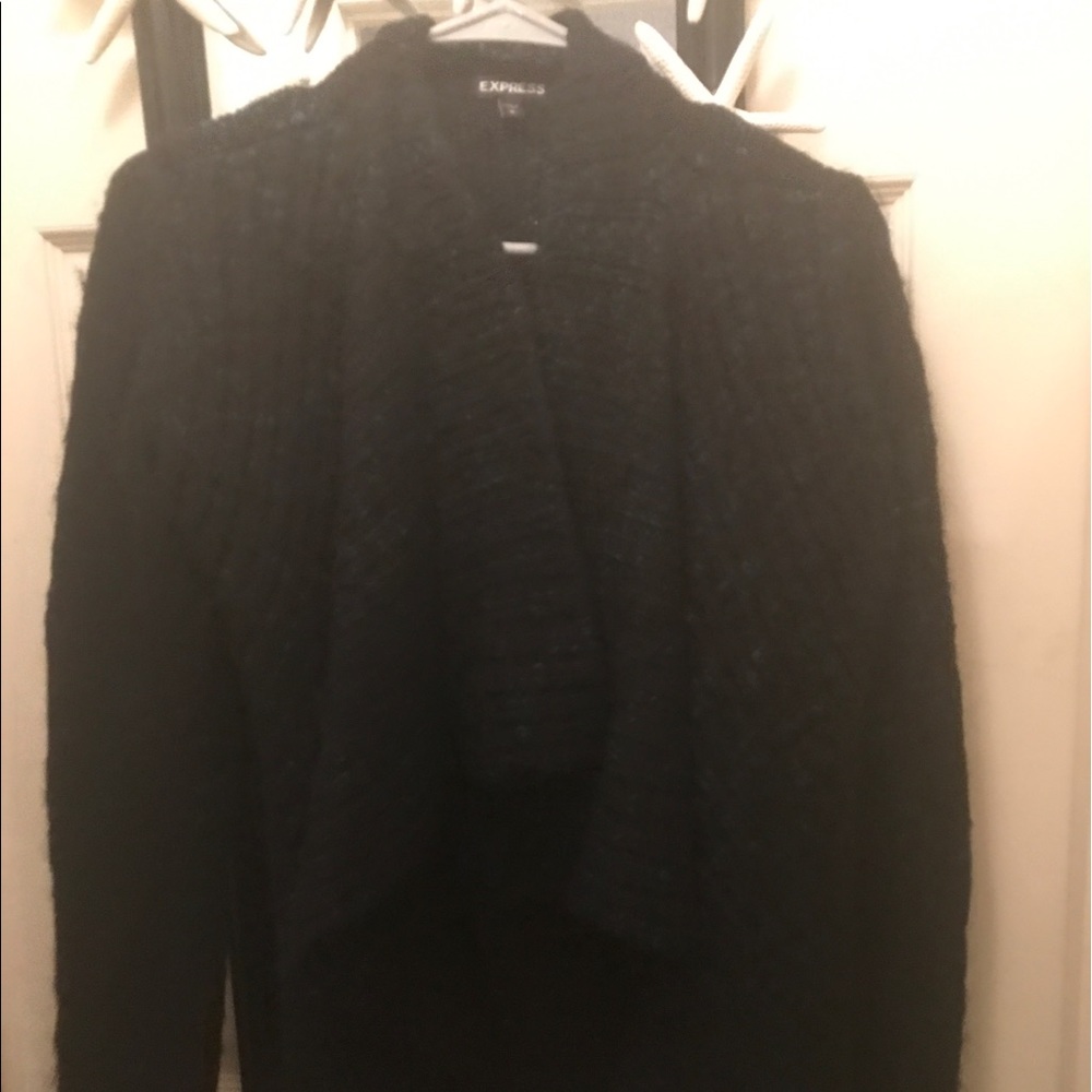 Express open front sweater