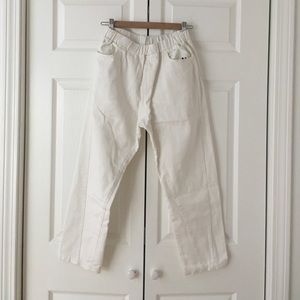 baggy thin demin pants