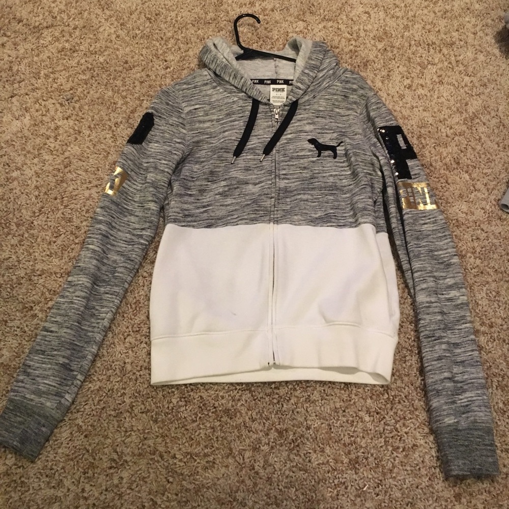 Pink Victoria's Secret sweatshirt size small