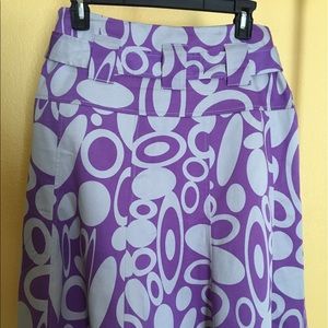 A midi barely worn skirt.