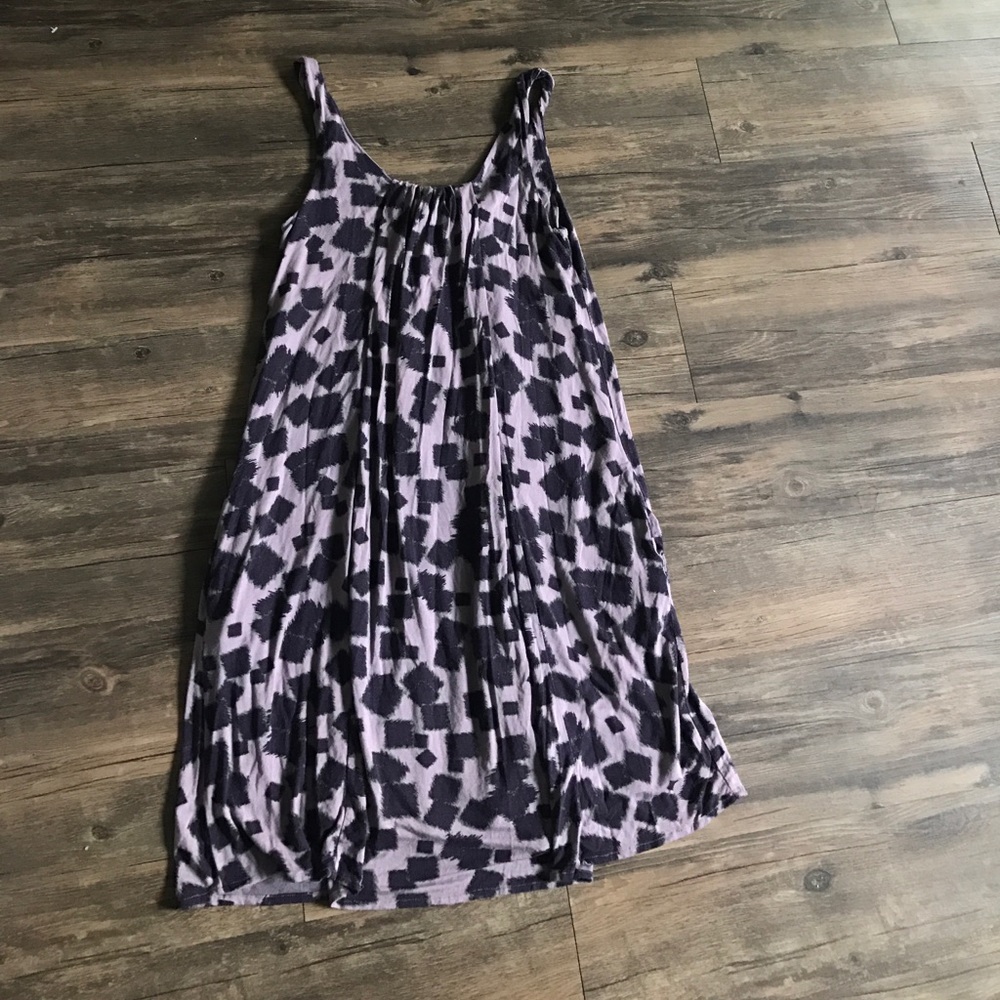 Flowy purple dress