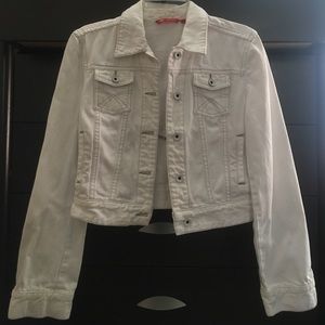 White Denim Jacket