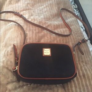Dooney and Bourne Crossbody Suede Purse