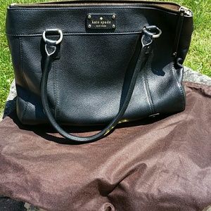 Black Kate Spade handbag