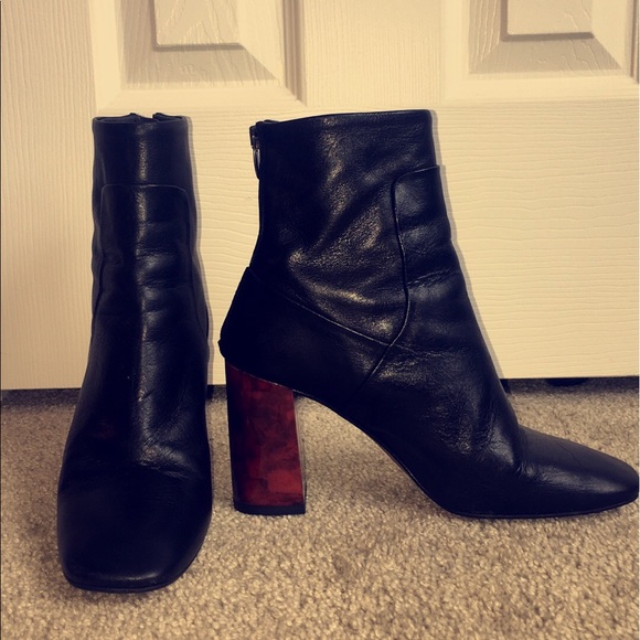 TOPSHOP Tortoise Shell' Bootie - Picture 3 of 5