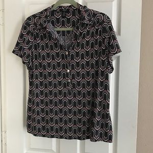 Alfani Short Sleeve Blouse 1X