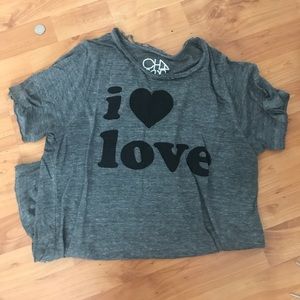Chaser I love love tee