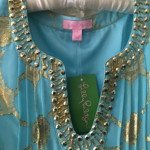 NWT Lilly Pulitzer Colby Chiffon dress - Picture 2 of 3