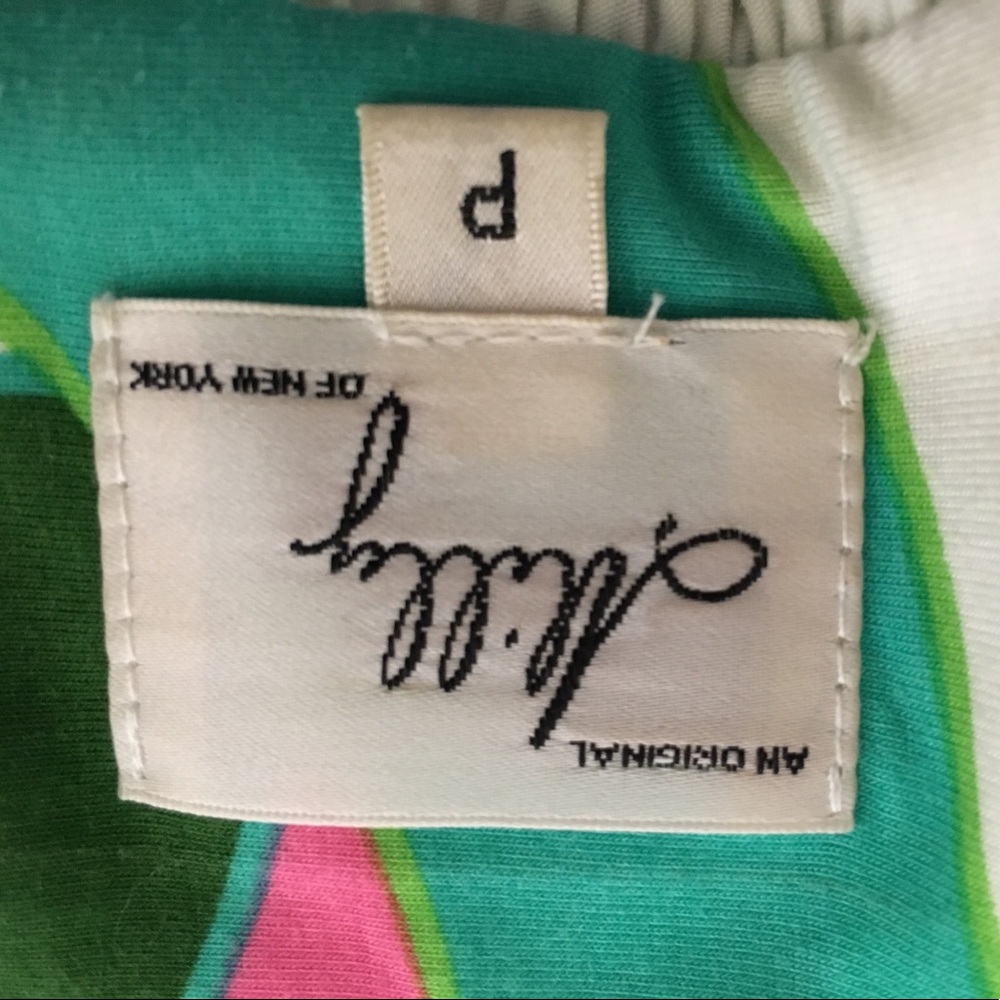 Milly Tropical Print Dress, size P - Picture 4 of 4