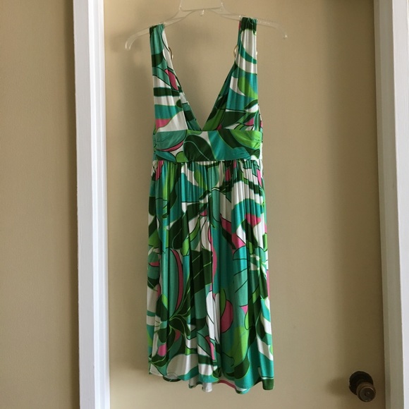 Milly Tropical Print Dress, size P - Picture 3 of 4