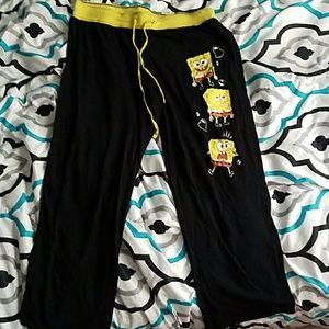 Spongebob Squarepants pajama bottoms