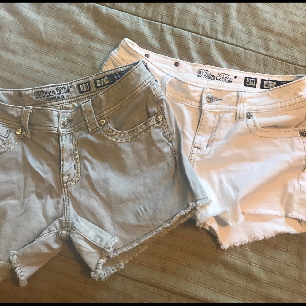 Miss me shorts. Two pair Very cute and size 29. ❤️