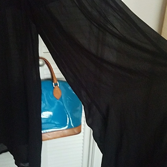 Sheer wide leg romper - Picture 2 of 3