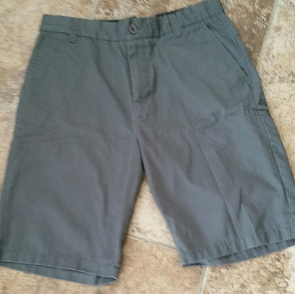 Men's FOX plain pocket shorts, gray