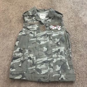 Camo bejeweled vest!!!