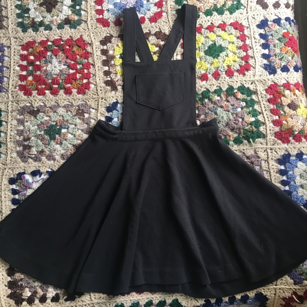 Cooperative Black Overall Circle Skirt