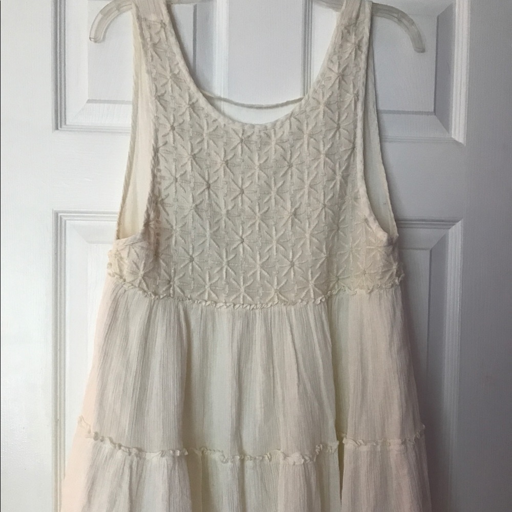 inLUV off-white Mini Dress