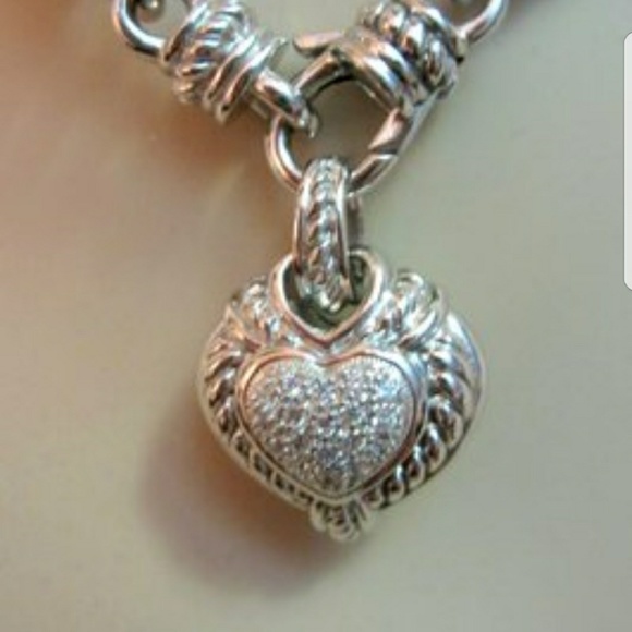 🍃🌹Judith Ripka leather chocker🌹🍃 - Picture 3 of 8