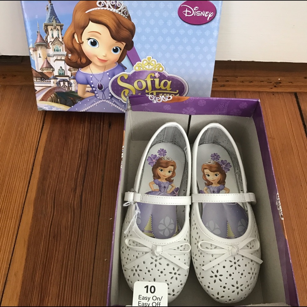 Sofia the First "Sofia Ballet" Flat NWT