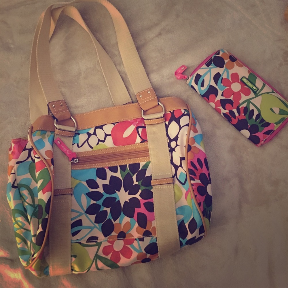 Lily Bloom purse and matching wallet