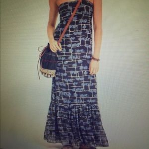 Calypso St. Barth Helena Printed Silk Maxi Dress